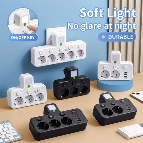 Plug wall outlet adapter 4 - plug,