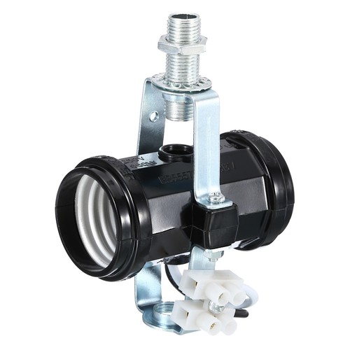 E27 double base bulb - base, socket