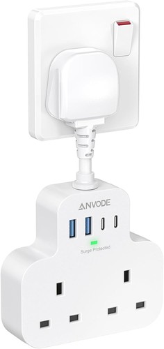 Anvode 2way plug - plug, extension