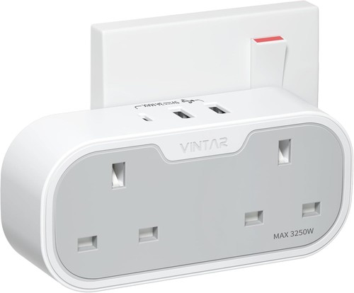 Double plug adapter - double,