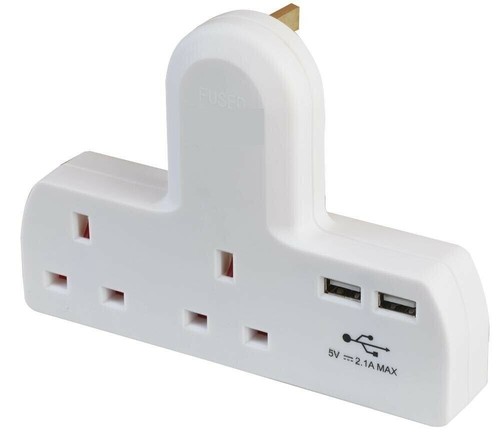 Way plug adaptor wall - way,