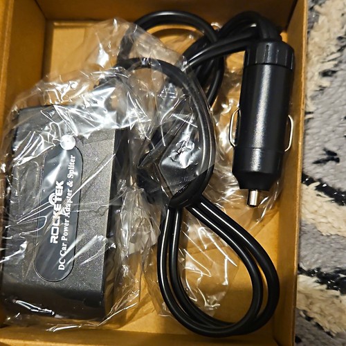 Rocketek 12v car power adapter - rocketek,