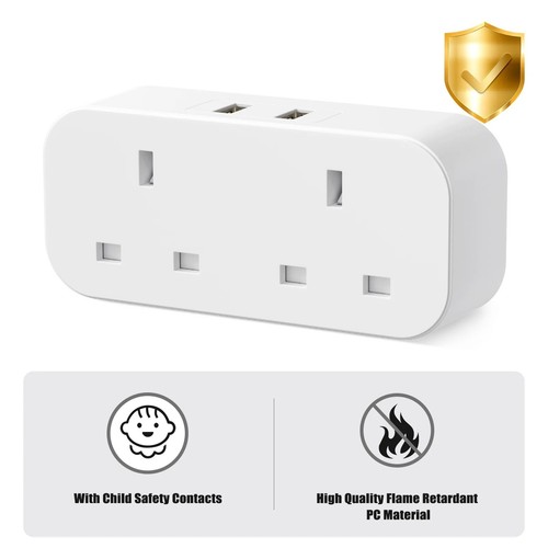 Mscien double plug adapter - plug,