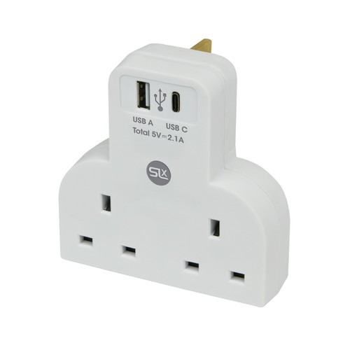Slx double plug adaptor - slx,