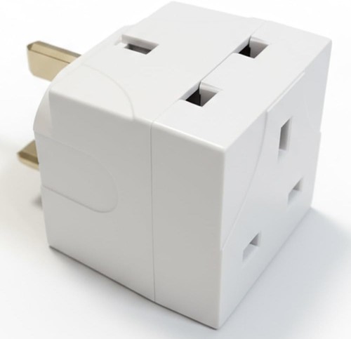 Way pin plug adapter - pin, uk
