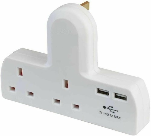 Way gang plug adaptor wall - gang,