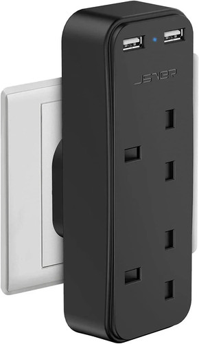 Jsver double plug adapter with - jsver,