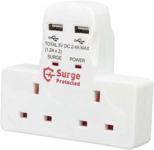 Plug socket adaptor way - socket, 2