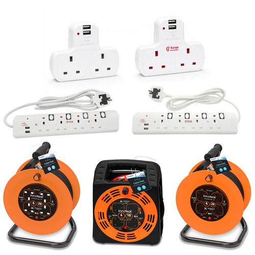 Multi plug extension lead 3 - multi,