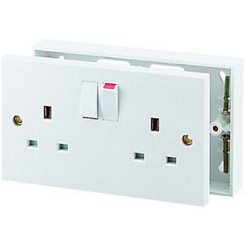 Single double socket - to,
