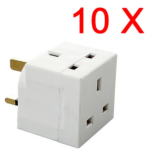 Way adaptor double plug - 10,